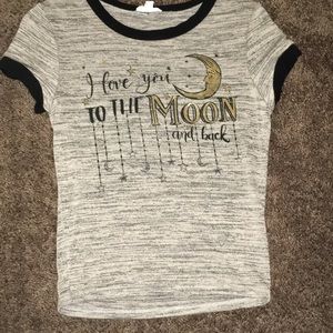 “I love you to the moon and back”Agaci shirt